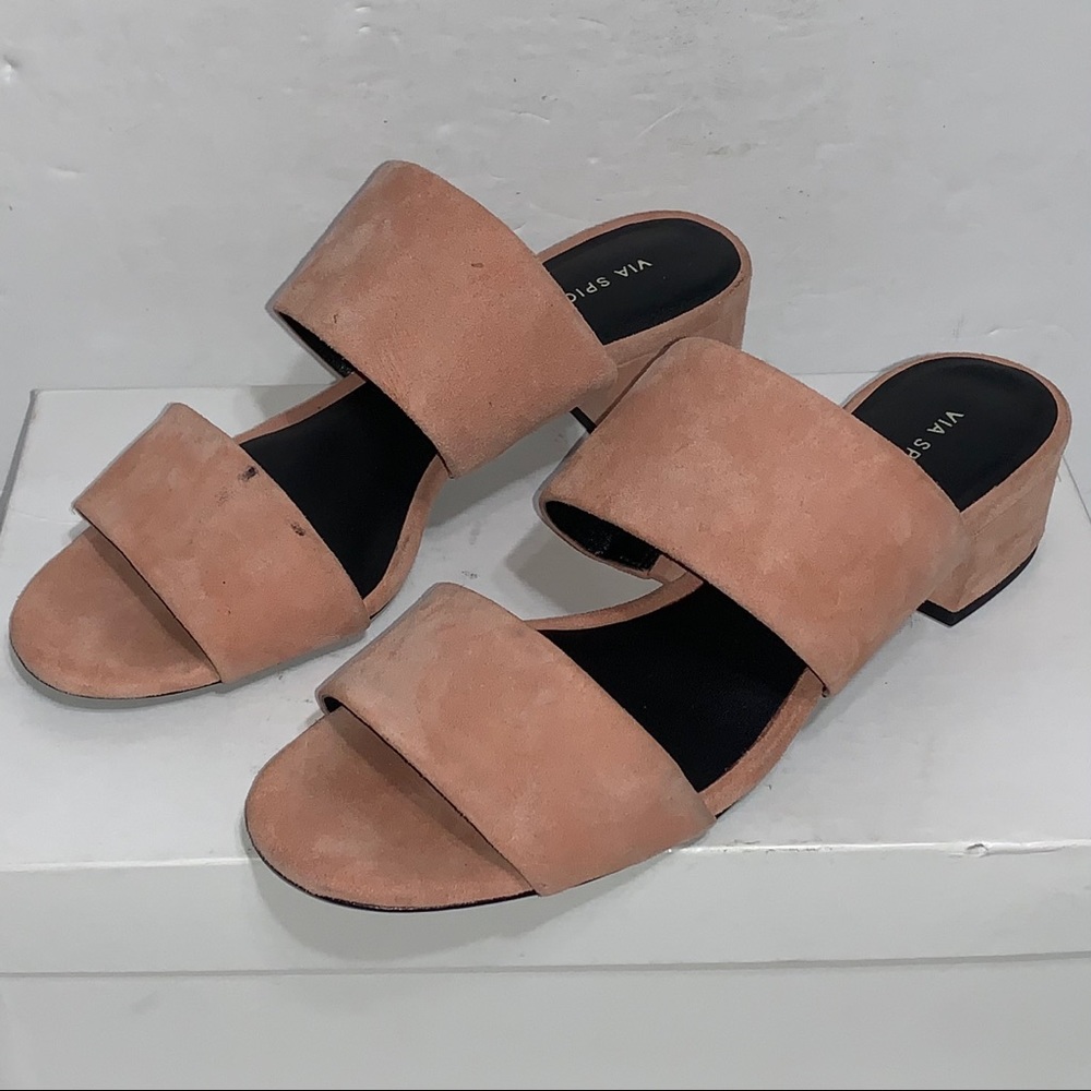 Via Spiga Galene Slide Sandals Size 6.5